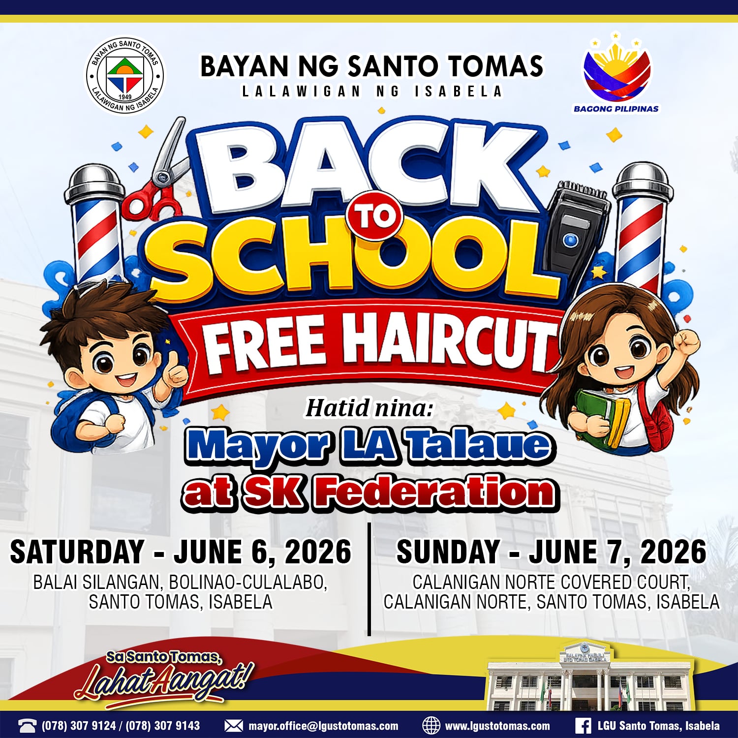 BACK TO SCHOOL – FREE HAIRCUT