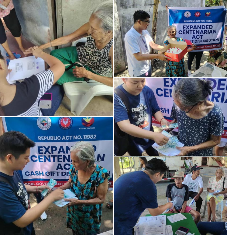 Expanded Centenarian Act | House-to-House Cash Gift Distribution